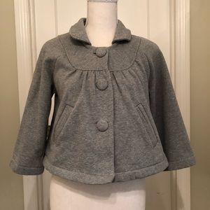 Red by Marc Ecko Crop Sweater Jacket